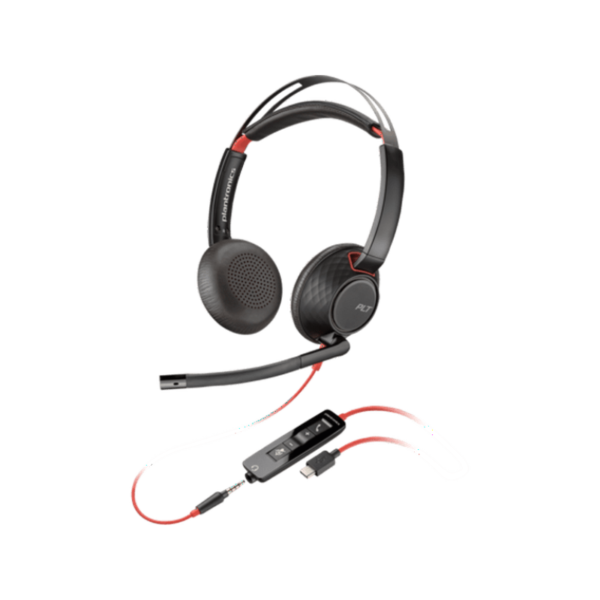 Poly Blackwire 5220 Stereo USB Headsets