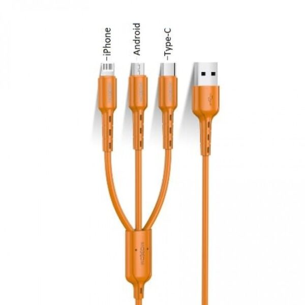 3 In 1 multiple Charging Cable