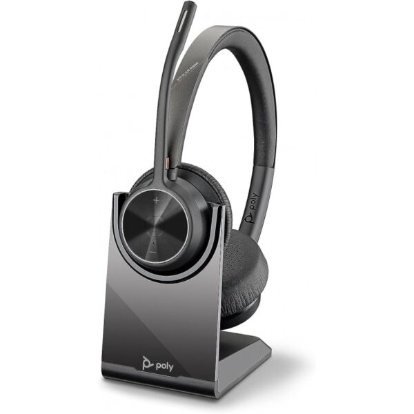 Poly - Voyager 4320 UC Wireless Headset + Charge Stand (Plantronics)