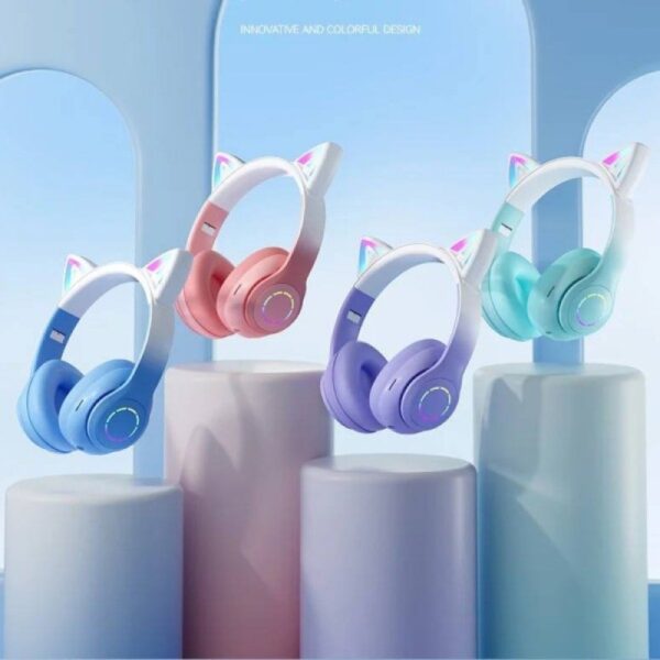 Cute cat wireless headphone STN-07